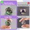 LET'S RESIN Upgraded Dice Resin Molds, Large DND Silicone Dice Molds for Resin with 7 Cavities, Polyhedral Stereoscopic Game Dice Epoxy Resin Molds for DIY Dices Making, Table Board Game